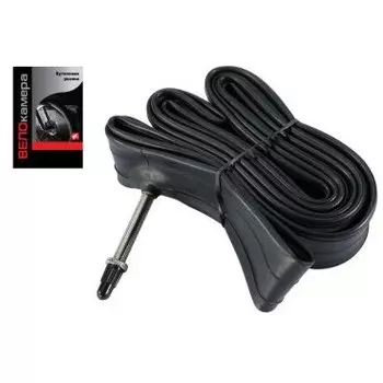 Камера велосипедная SUNCHASE, 26x1.75/2.125, F/V 52 мм,велонипель, бутиловая резина, в коробочке, ZSU17353