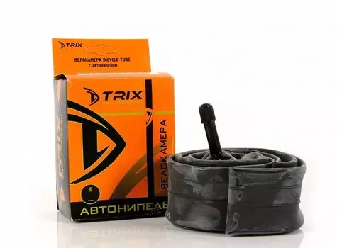Камера велосипедная TRIX, 14x1.50/1.75 мм, автониппель, бутиловая