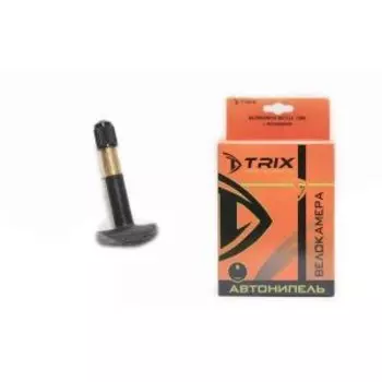 Камера велосипедная TRIX, 24x1.95/2.125 мм, автониппель 48 мм, бутиловая, TBTX-24-195AV48