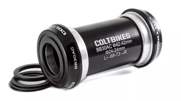 Каретка Colt Bikes, для рам BB30, система Shimano, Черный, CB-BB30AC