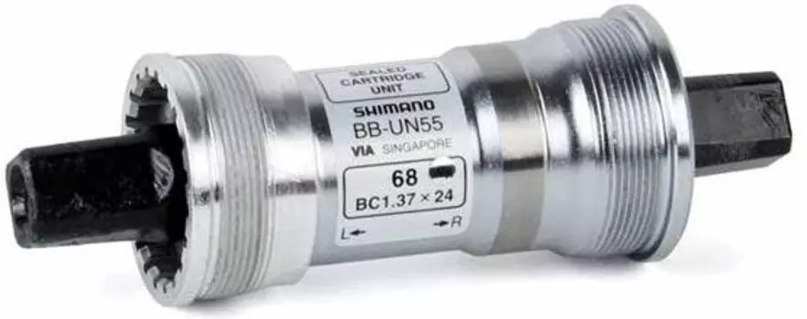 Каретка для велосипеда Shimano UN55, 68/110мм, без болтов EBBUN55B10