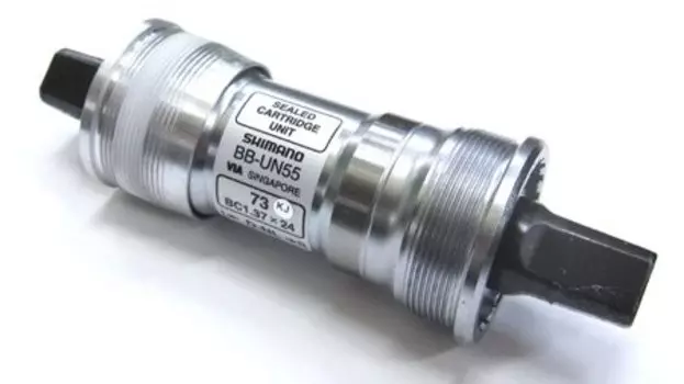 Каретка для велосипеда Shimano UN55, 73/122мм, с болтами EBBUN55C22