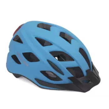 Велошлем AUTHOR PULSE LED X8, матовый голубой, 8-9001654