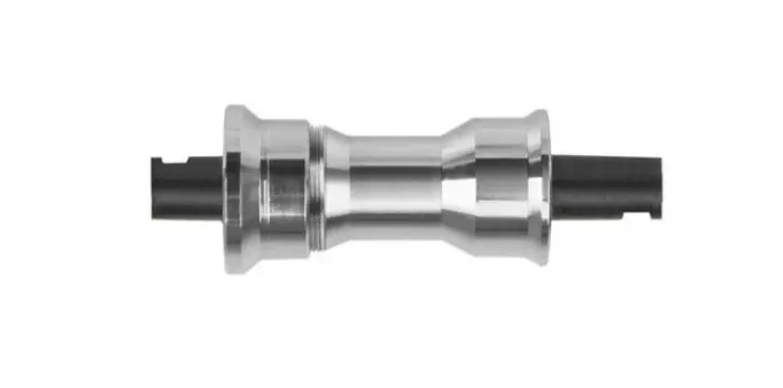 Каретка-картридж M-WAVE, 136 мм, под клинья, сталь, серебристая, 5-359475