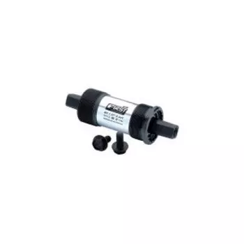 Каретка-картридж велосипедная FIRST, алюминиевая, под стакан 68мм, квадратный вал, 122мм х1,37"х24, серебр., MP60-122