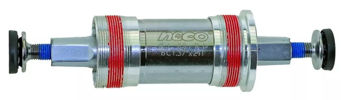 Каретка-картридж велосипедная NECO 110,5/20,5мм алюминиевые чашки 5-359251