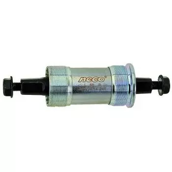 Каретка-картридж велосипедная NECO, 110,5/20,5 мм, стальные чашки, 5-359270