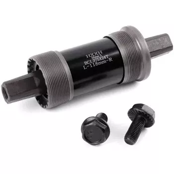 Каретка-картридж велосипедная НХХН, с промподшипниками, под квадрат, ось 118 мм, длина стакана 68 мм, SL A118