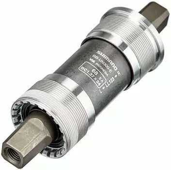 Каретка-картридж велосипедная SHIMANO BSA 127.5x68мм, без болтов, EBBUN300B27B, индивидуальная упаковка, 2-720052