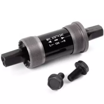 Каретка-картридж велосипедная Vinca Sport, с промподшипниками, под квадрат, ось 124,5мм, длина стака, BB A124