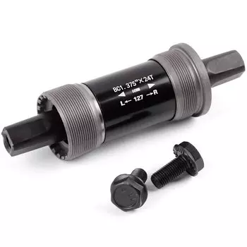 Каретка-картридж велосипедная Vinca Sport, с промподшипниками, под квадрат, ось 127,5мм, длина стака, BB A127