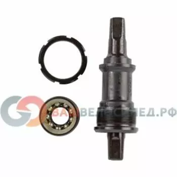 Каретка NECO B906, под квадрат, BSA 1.37" х 24T, R/L. 68/122,5мм, MTB, ATB, Road, B906-122.5 BOX