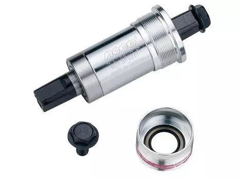 Каретка NECO B920AL, под квадрат, BSA 1.37”x24T, R/L, 68/127,5мм, MTB&ATB, Road, B920