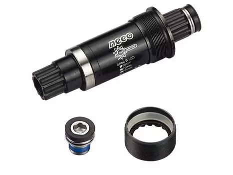 Каретка NECO, болт M15, ISIS, BSA 1.37"x24T, R/L, 68/118мм, 2 промподшипника, B952