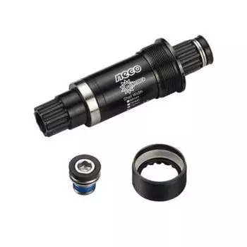 Каретка NECO, болт M15, ISIS, BSA 1.37"x24T, R/L, 68/118мм, 2 промподшипника, B952