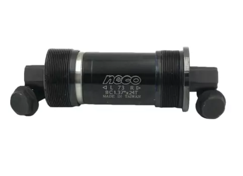 Каретка NECO под квадрат, BSA 1.37”x 24T, R/L. 73/113,5мм, B910