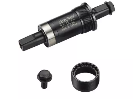 Каретка NECO под квадрат, BSA 1.37”x 24T, R/L. 73/126мм, B910