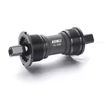 Каретка под квадрат "Kenli", ось 113мм, резьба 1.37'' 24 T, длина стакана 68мм, сталь, KL-08B (1)