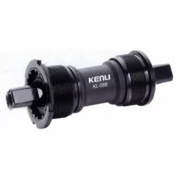 Каретка-полукартридж велосипедная Kenli KL-08B, 68x124.5 мм, 1.37"x24tpi, под квадрат, сталь/пластик, 160089