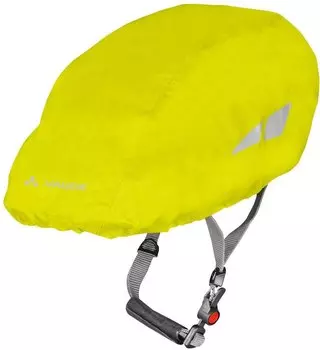 Чехол на каску VAUDE Helmet Raincover 136, неоновый желтый, 4300