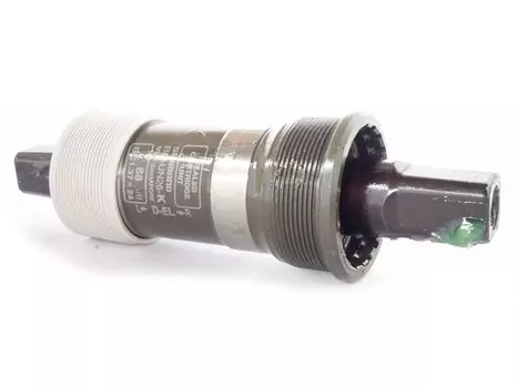 Каретка SHIMANO BB-UN26-K, под квадрат, вал 127,5мм, резьба BSA, база 68мм, б/болтов, ABBUN26KB27B