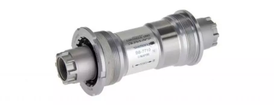 Каретка Shimano Dura Ace 7710, 68/109мм, окталинк, трэковая, NJS, EBB7710B09N