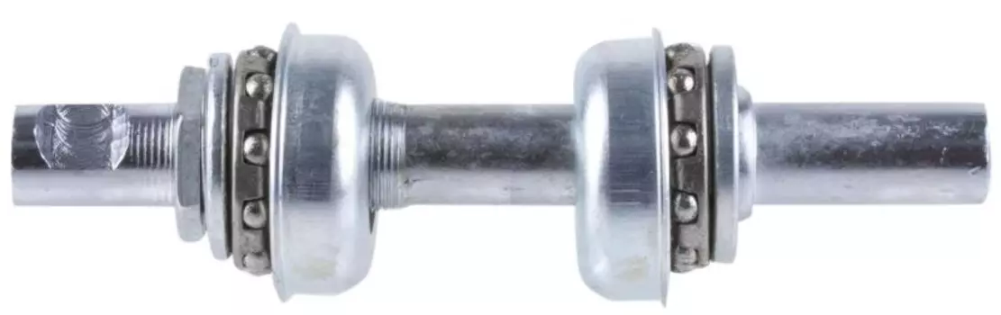 Каретка "старого типа" под клинья M-Wave, вал 148х15мм, чашки 40мм, цвет - серебро, 5-359191