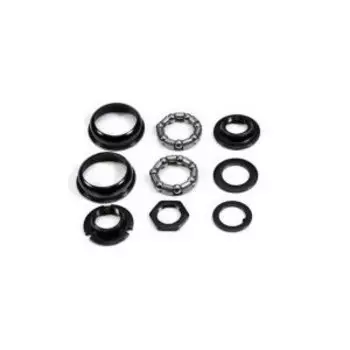 Каретка TRIX SF-BB16 для односоставных шатунов, подшипник 5/16"х7-2шт, чашка 43.1мм-2шт; конус 3/4"х24T-LH, BS-TX-16-43