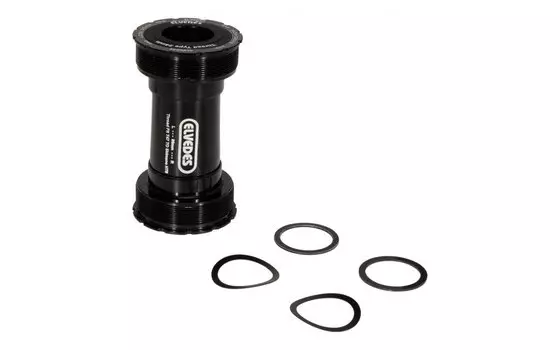 Каретка велосипедная Elvedes T47, резьбовая, 86 мм, для 24 мм Shimano, 2020092