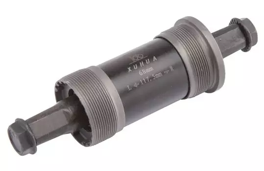 Картридж каретки XUHUA XH-AXLE-05 68x117.5 мм, 1.37"x24tpi, ось под квадрат, стальной, 160103