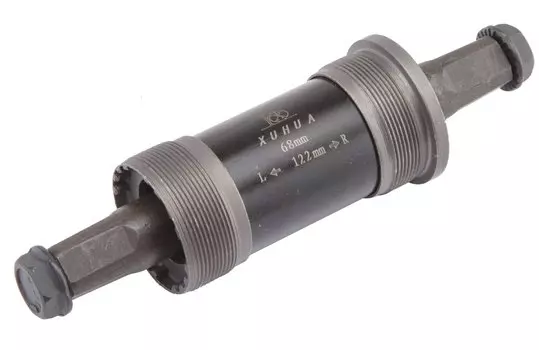 Картридж каретки XUHUA XH-AXLE-05 68x122мм, 1.37"x24tpi, ось под квадрат, стальной, 160104