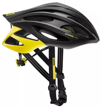 Каска велосипедная MAVIC Cosmic Pro Vision'19, черный-желтый, 398912