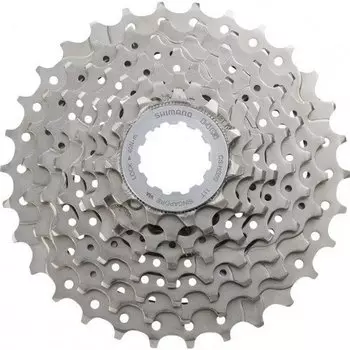 Кассета SHIMANO, 9 скоростей, KCSHG4009134 ALIVIO, 9х11-34 IG/HG, серебристая, 2-8031