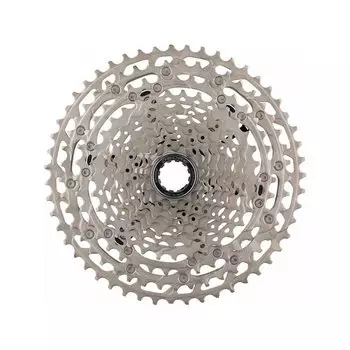 Кассета SHIMANO DEORE, 11 скоростей, 11х11-51, без упаковки, KCSM510011151, серебристая, 2-8227