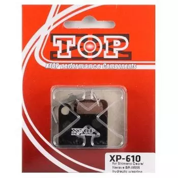 Тормозные колодки X-Top Shimano Deore/Nexave BR-M555 hydraulic w/spring, Blue, XP-610