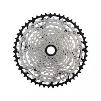 Кассета SHIMANO SLX KCSM7100051, 12 скоростей, 12х10-51, Ni-Plat, серебристо-черная, без упаковки, 2-8232