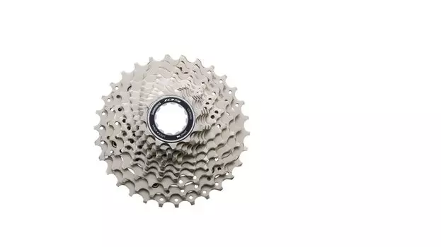 Кассета велосипедная Shimano 105, R7000, 11 скоростей, 11-32Т, серебристая, без упаковки, KCSR700011132