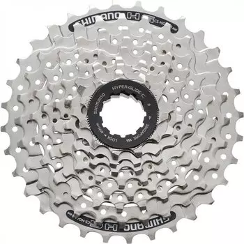 Кассета велосипедная SHIMANO ACERA, CS-HG41, 8x11-34, ECSHG418134, Индонезия, серебристая, 2-720182