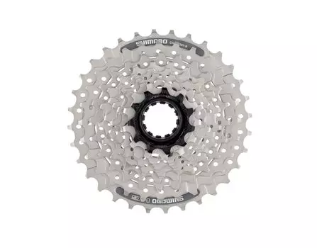 Кассета велосипедная Shimano CS-HG201, 9 скоростей, 11-32T, серебристая, ECSHG2019132