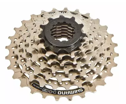 Кассета велосипедная Shimano ACERA CS-HG41-7, 7 скоростей, 11-28Т, ST(520081), ACSHG417128