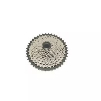 Кассета велосипедная Shimano Deore XT, M8000, 11 скоростей, 11-42Т, черно-серебристая, без упаковки, KCSM8000142