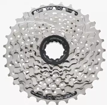 Кассета велосипедная Shimano HG41, 7 скоростей, 11-28, упаковка 10шт, ECSHG417128S