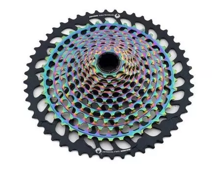 Кассета велосипедная Sram XG 1299 EAGLE, 12V, 10/52Т, Raimbow, 2418101002