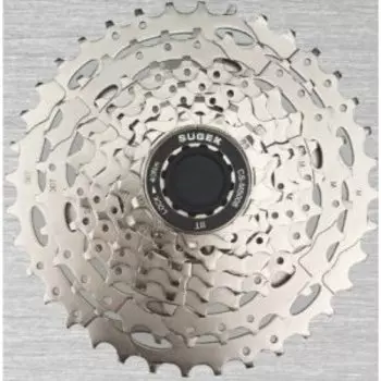 Кассета велосипедная SUGEK MTB, 8 скоростей, 11-32T, сталь, никелированная, CS-M5008 11-32T