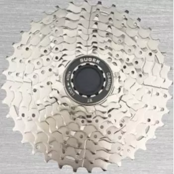 Кассета велосипедная SUGEK MTB, 9 скоростей, 11-36T, сталь, никелированная, CS-M5009 11-36T