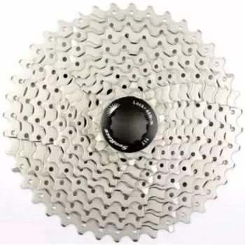 Кассета велосипедная SUN RACE, 11-40, 10 скоростей, на алюминиевом пауке, TAX-11-40