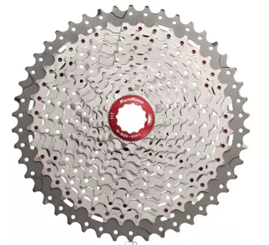 Кассета велосипедная SunRace CSMX8 11sp 11-46t metallic, CSMX8 EAZ-BOX M