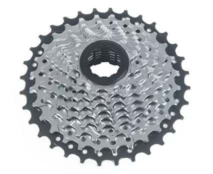 Кассета велосипедная U-link, 9sp, 11-32t, серебристо-черный, GL-CS09FCPBL