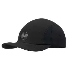 Кепка велосипедная Buff Run Cap R Solid, black, 2021-22