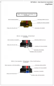Клапан Cane Creek DB-SEAL HEAD ASSY-OIL-9.5mm, AAD0355